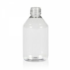 250 ml Pharma Cylinder PET transparant 28.410
