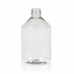 500 ml Pharma Cylinder PET transparant 28.410