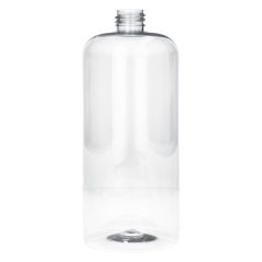 1000 ml Basic Short PET transparant 28.410