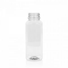330 ml Juice Square PET transparant 38mm