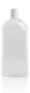 400 ml Basic Oval PET transparant 24.410