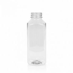 500 ml Juice Square PET transparent 38mm