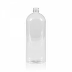 1000 ml Basic Oval PET transparant 28.410
