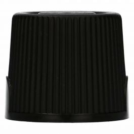 WC closure PP insert plug black BP Rond